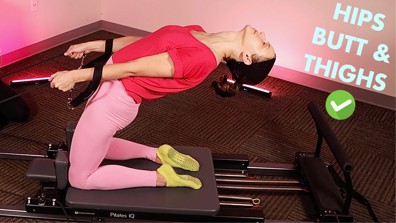 Pilates Reformer Workout | Hips Glutes & Thighs | Intermediate | Metro IQ Reformer Workout