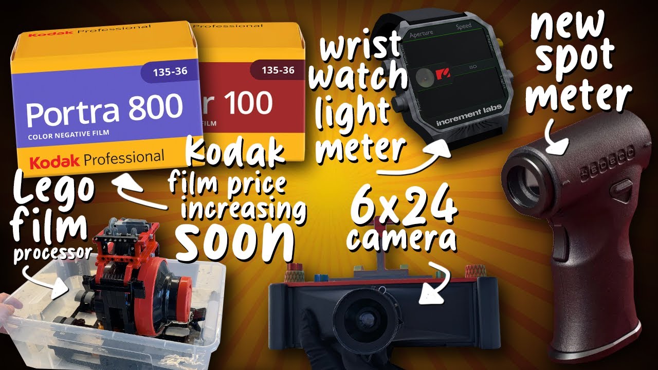 Film Prices Going Up, New Light Meters, 6x24 Camera & More!