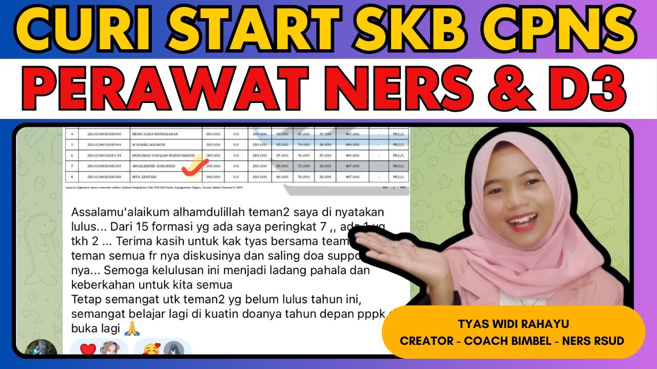 SOAL SKB CPNS PERAWAT DAN PPPK PERAWAT NERS DAN D3 TAHUN 2024 SESUAI KISI KISI TERBARU