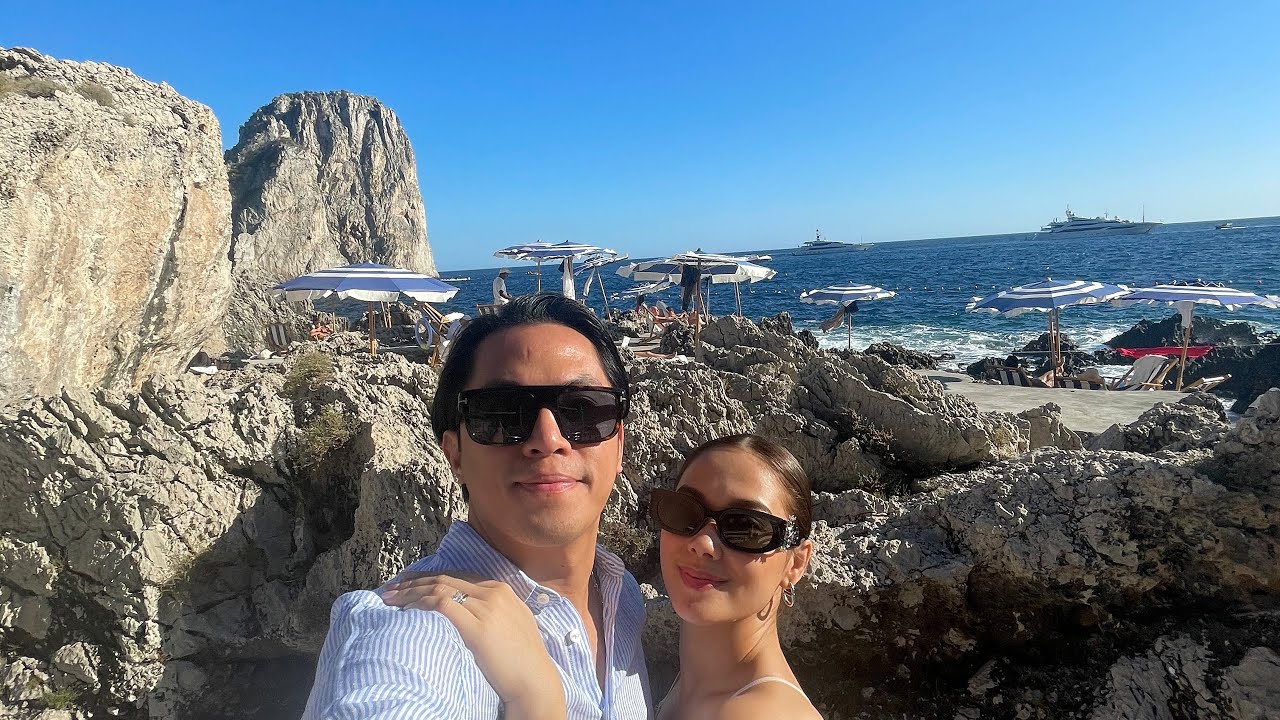 Both first timers under the Capri sun - MR Honeymoon Part 3/5