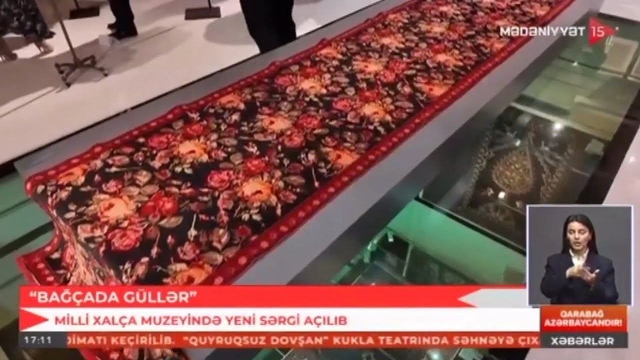 Milli Xalça Muzeyində Avropanın milli geyim və ornamentlərinə həsr olunan sərgi açılıb MədəniyyətTv 