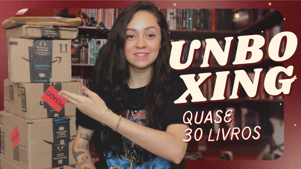 unboxing mega oferta amazon | Sonho de Estante