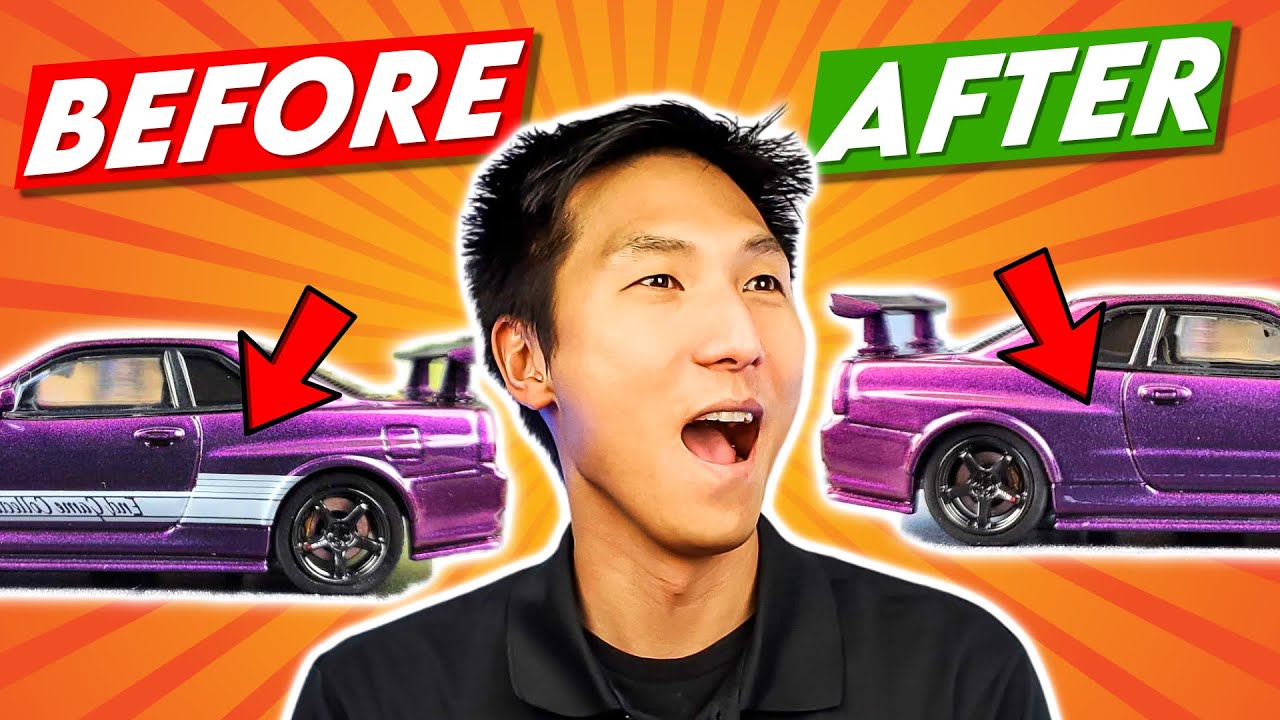 How To Remove Tampos/Decals off Diecast Cars!