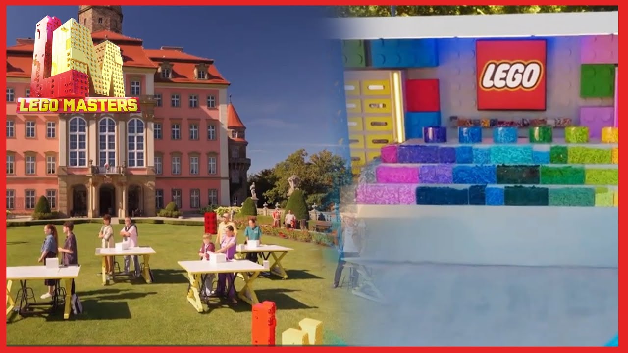 MIELI DO ZBUDOWANIA ZAMEK Z KLOCK&Oacute;W LEGO?!😍| LEGO Masters. Kierunek Polska 🟥🟨🟦