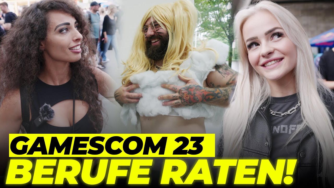 Mit was verdienen die NERDS ihr GELD? Gamescom 23