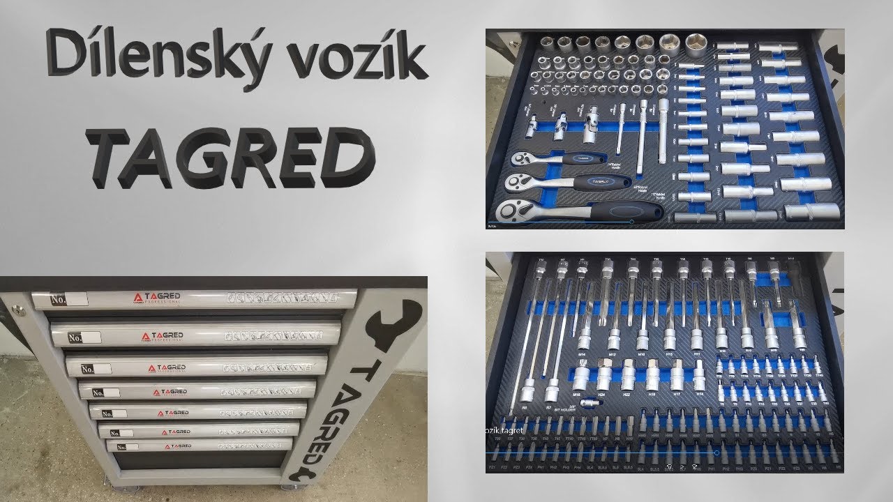 Dílenský vozík TAGRED