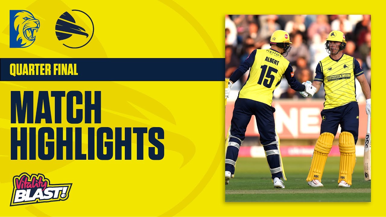 EXPLOSIVE Batting See Hawks To Finals Day 💥 | Durham v Hawks Men - Vitality Blast Highlights