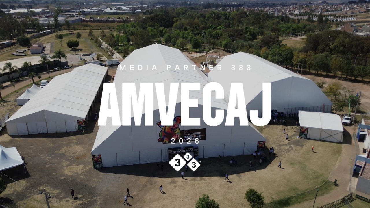333 México media partner del XXXII Congreso AMVECAJ 2026