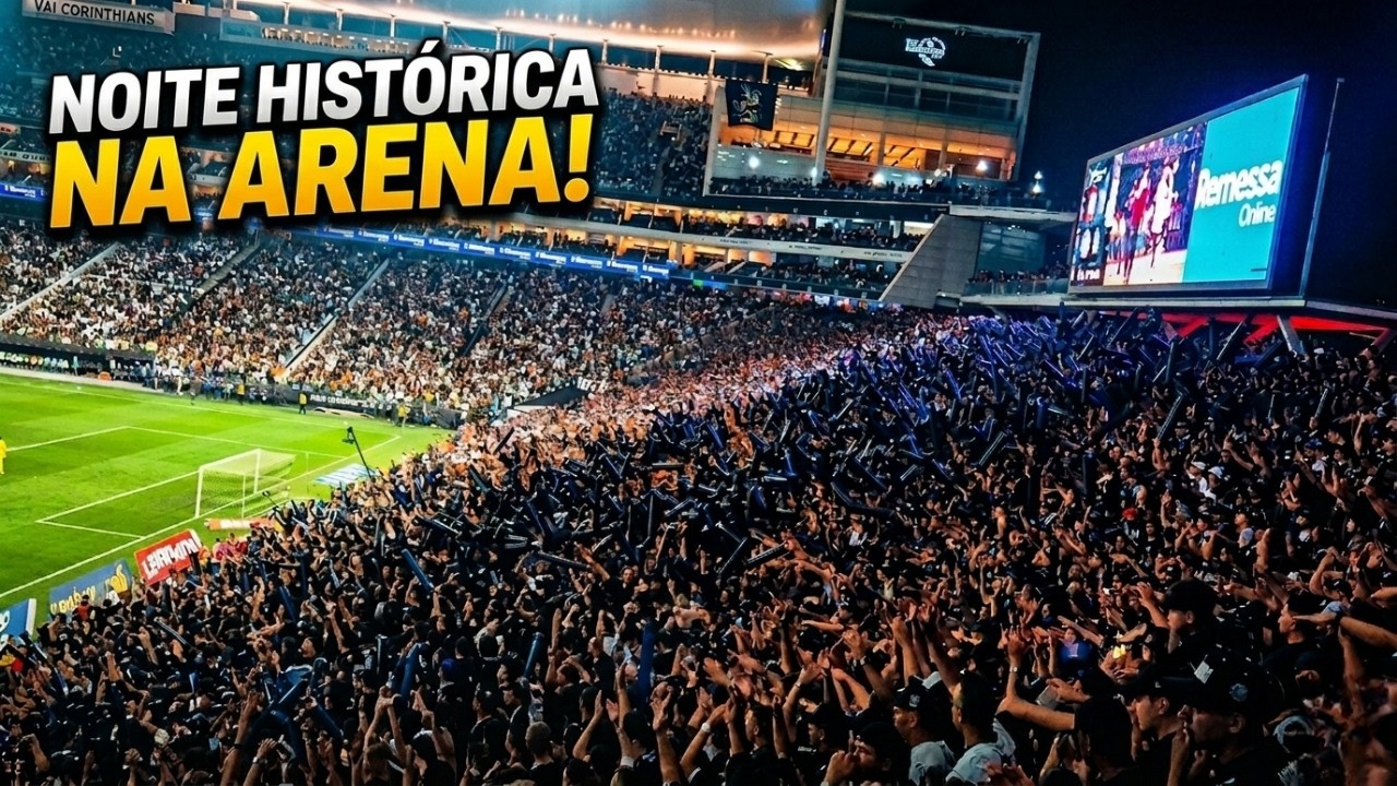 &Eacute; DE ARREPIAR! A POSTURA DA FIEL TORCIDA COM 2 JOGADORES a MENOS em CORINTHIANS 0x0 Palmeiras