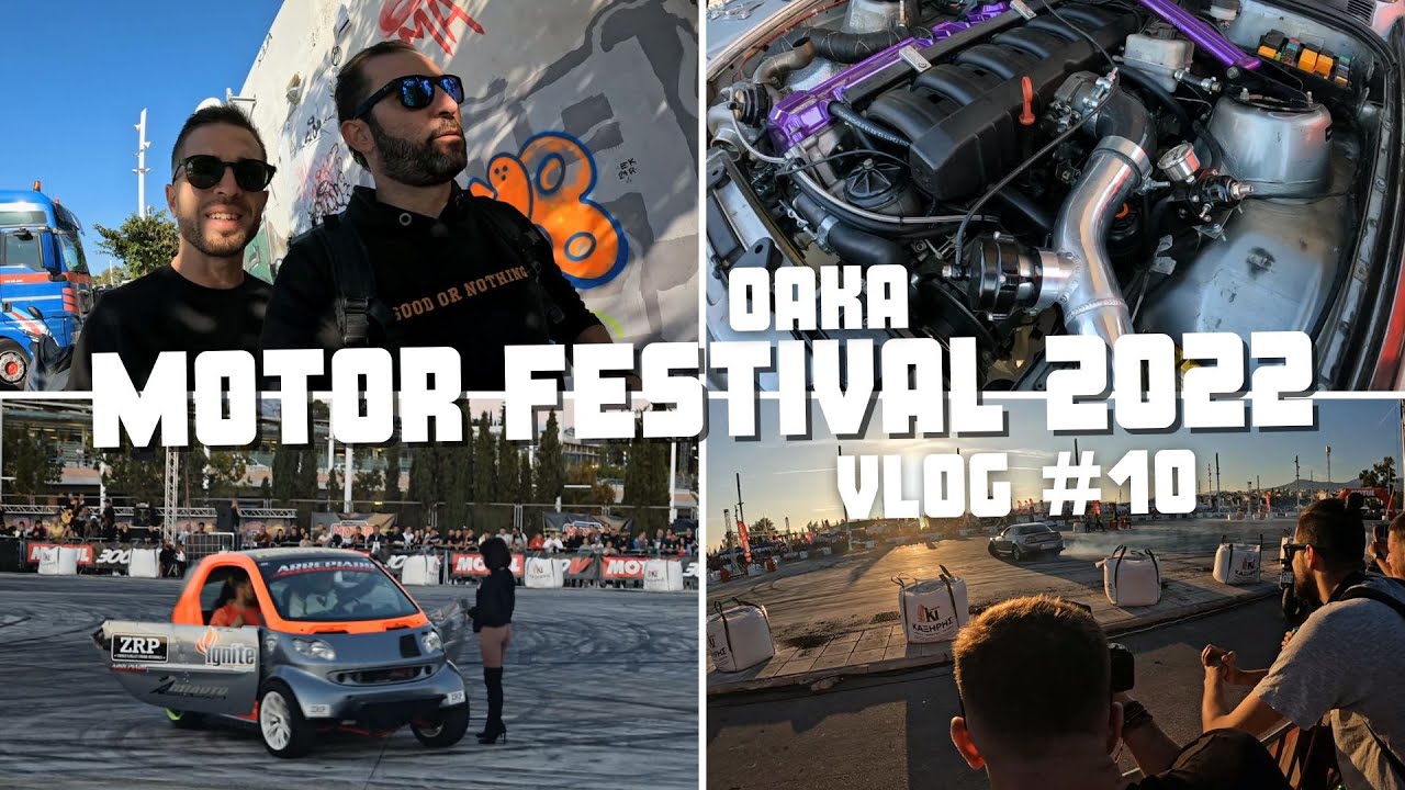 ΠΗΓΑΜΕ ΣΤΟ MOTOR FESTIVAL ΣΤΟ ΟΑΚΑ (ΑΚΡΑΙΑ ΣΚΗΝΙΚΑ | VLOG #10)