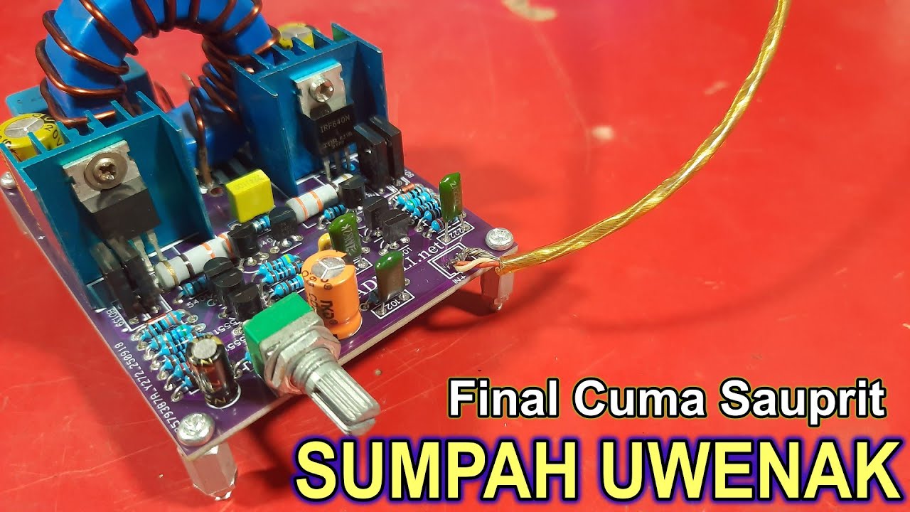 Sumpah Enak Amplifier Class D UCD Discrete