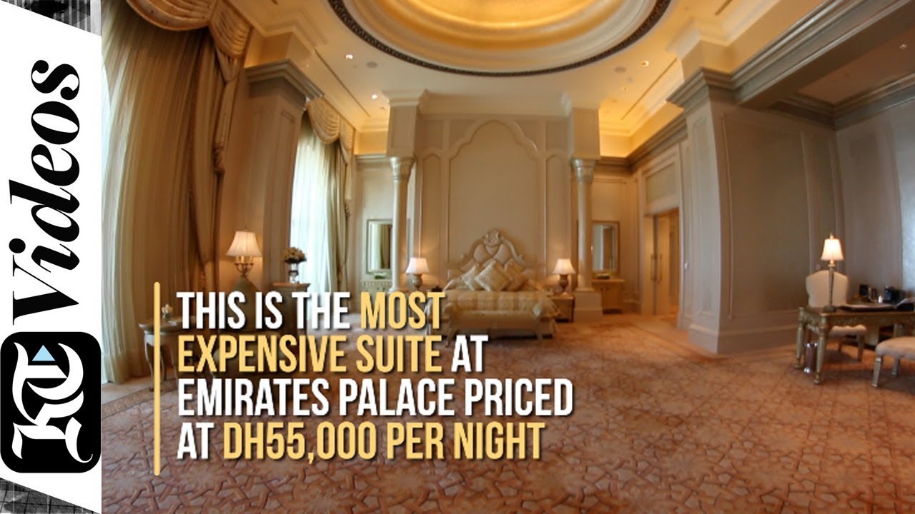A look inside Emirates Palace's most expensive suite