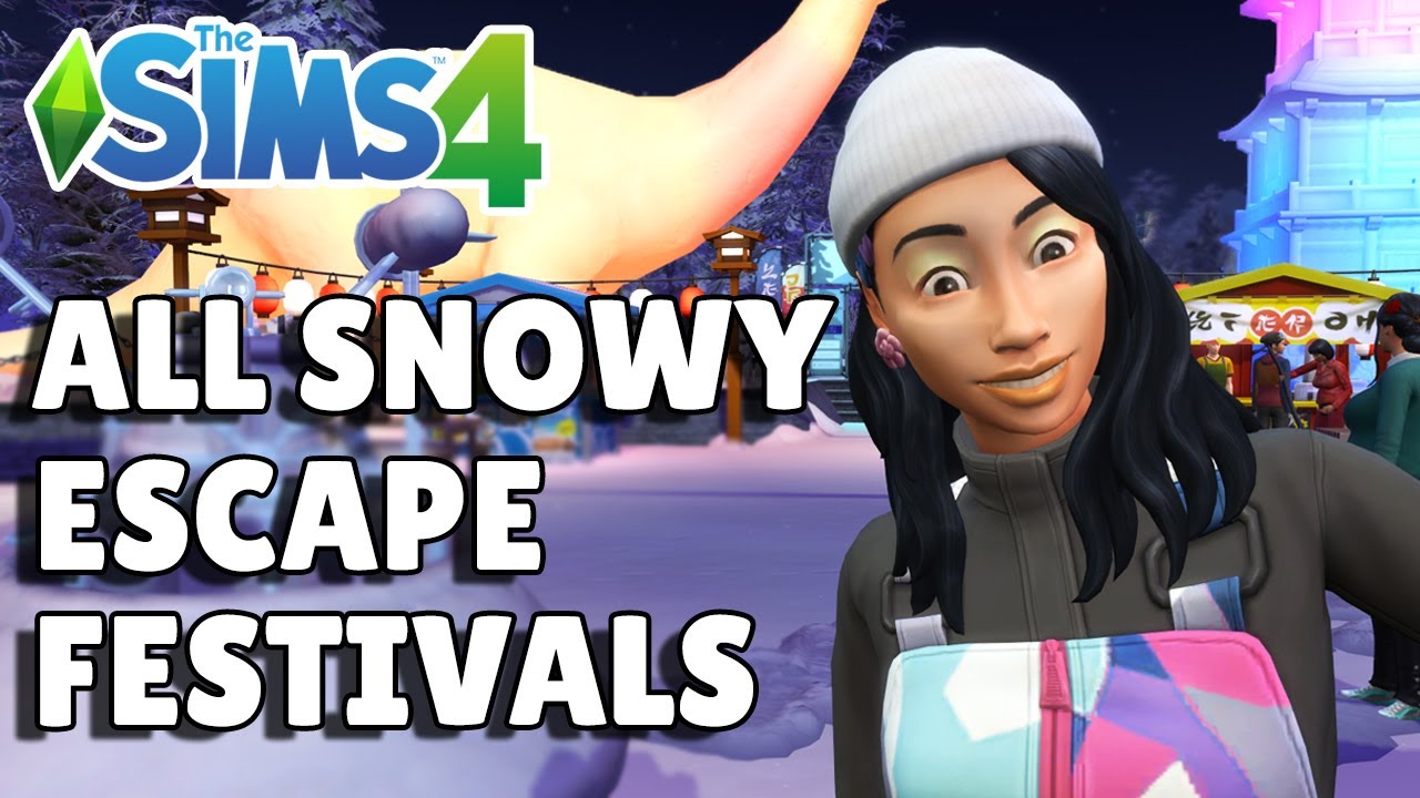 Полное руководство по каждому фестивалю Snowy Escape | The Sims 4