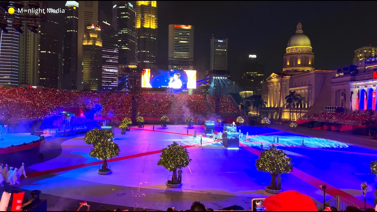 NDP 2024 FINALE!! | BENJAMIN KHENG - NOT ALONE | National Day Parade 2024 | Singapore | FanCam 4KHDR