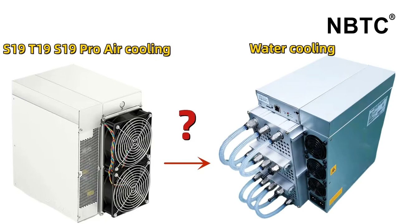 Upgrade Antminer S19, T19, S19 Pro to Hydro-cooling
