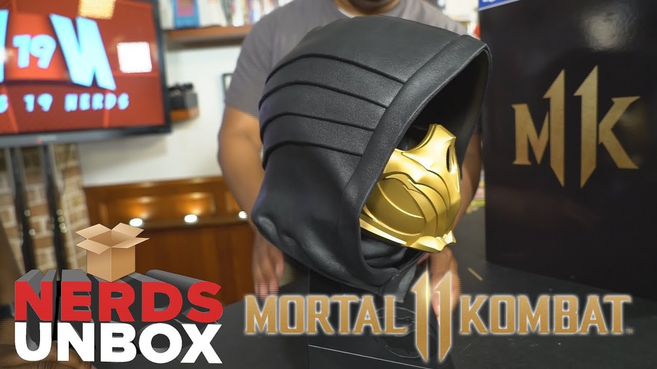 NERDS Unbox | Mortal Kombat 11 Kollector's Edition (Scorpion Mask)