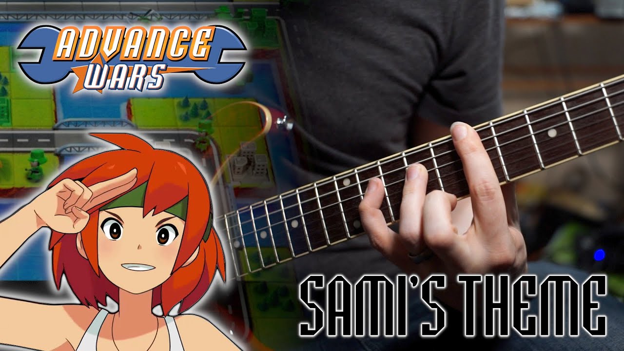 Advance Wars - Sami's Theme (Metal Guitar Cover)