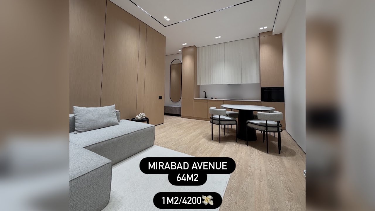Toshkent Shahrida Eng Qimmat Novostroyka / Mirabad Avenueda 3 xona✅