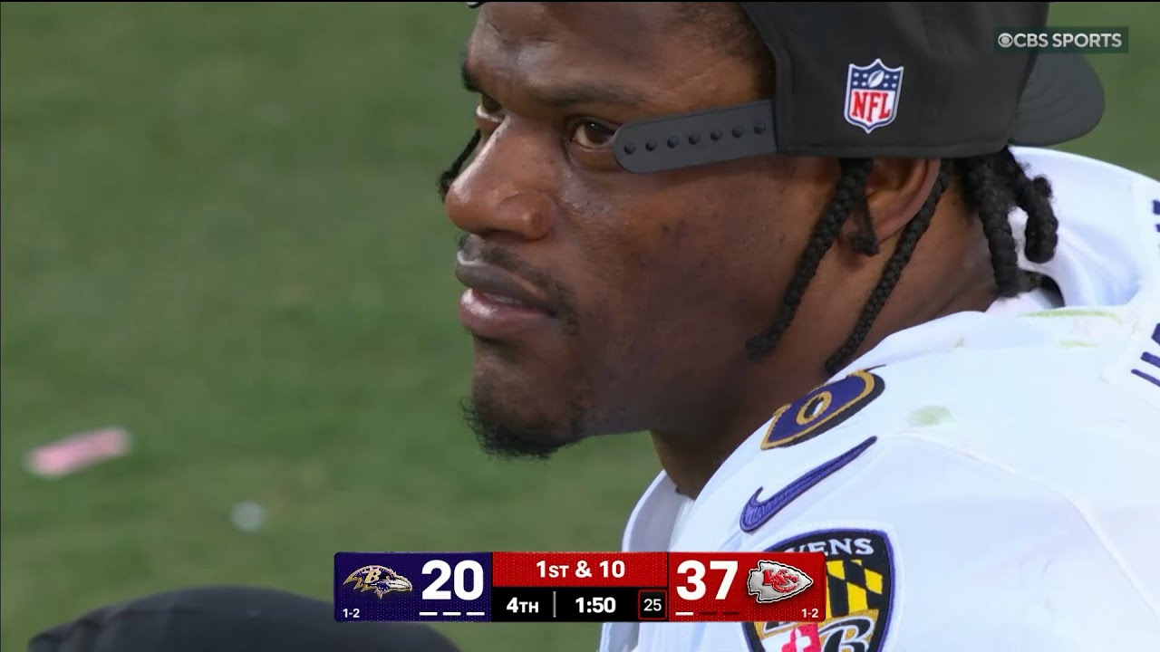 BaLLLLLLtimore Ravens announcers lament the greatness of the 2025 Kansas City Chiefs
