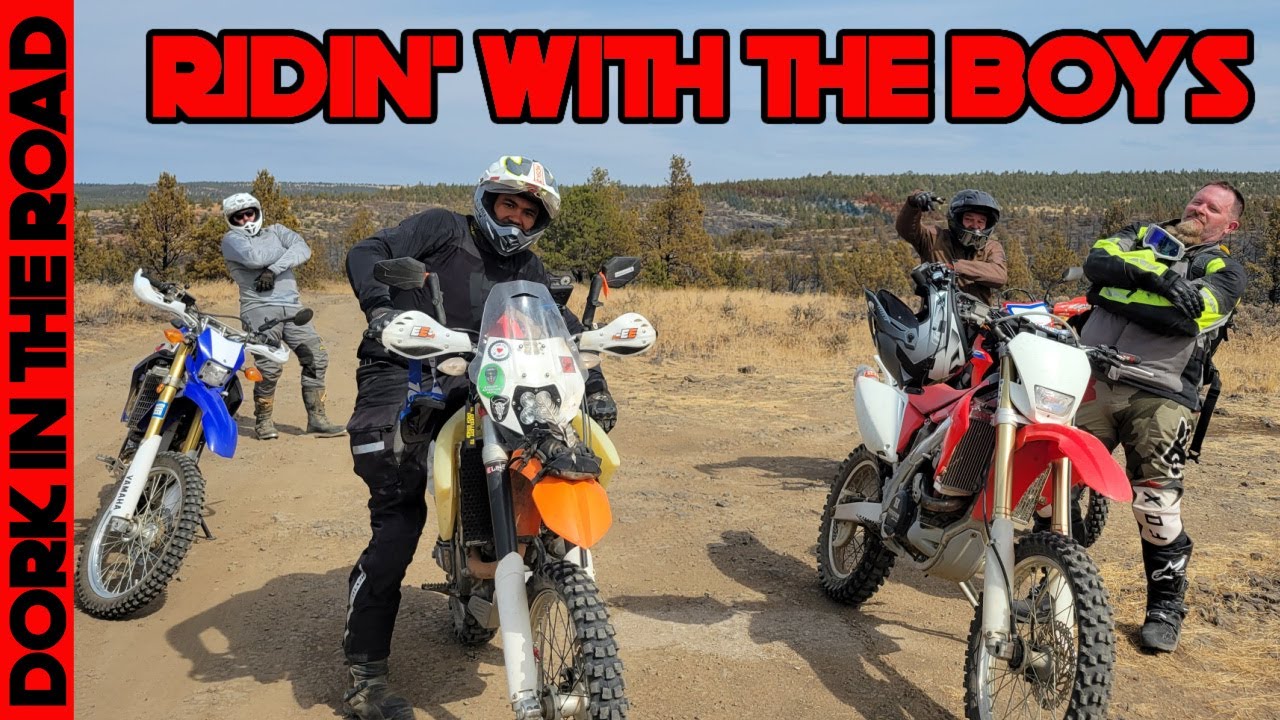 Exploring Central Oregon on the CRF450L + Test Riding KTM 500 EXC-F (w/Rekluse) and Yamaha WR250R