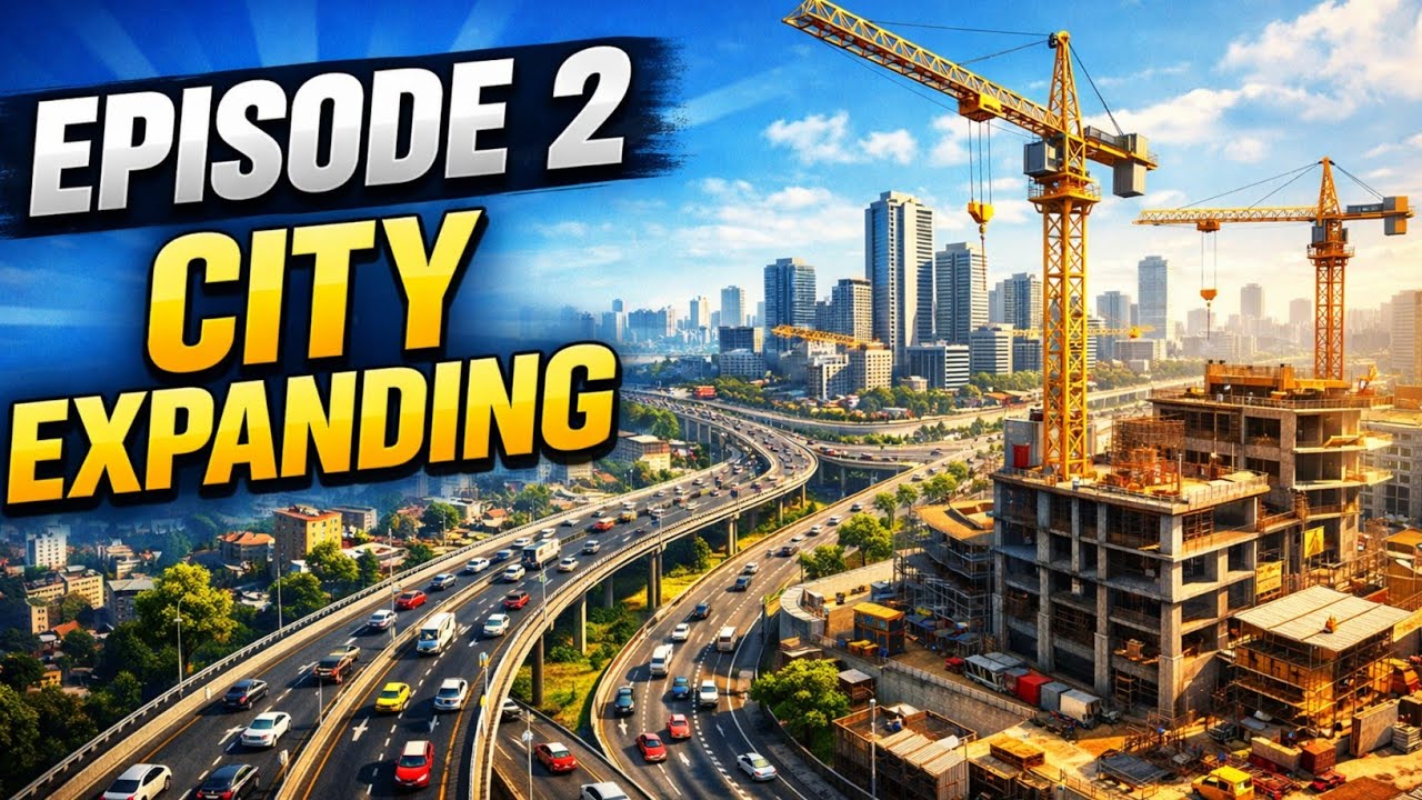 City Skylines | Episode 2 – Expanding My Dream City 🚧”