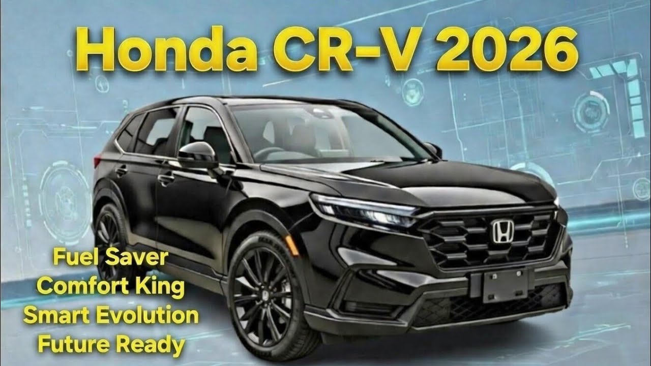 🔥 Honda CR-V 2026 Review – Fuel Saver, Comfort King, Smart Evolution & Future Ready SUV