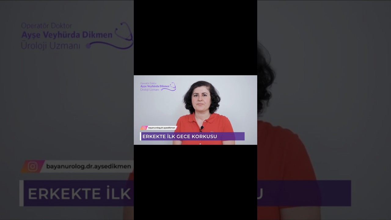 Erkekte ilk gece korkusu... Op. Dr. Ayşe V. Dikmen 0545 259 79 84 #ilkgecekorkusu #&uuml;roloji #&uuml;rolog