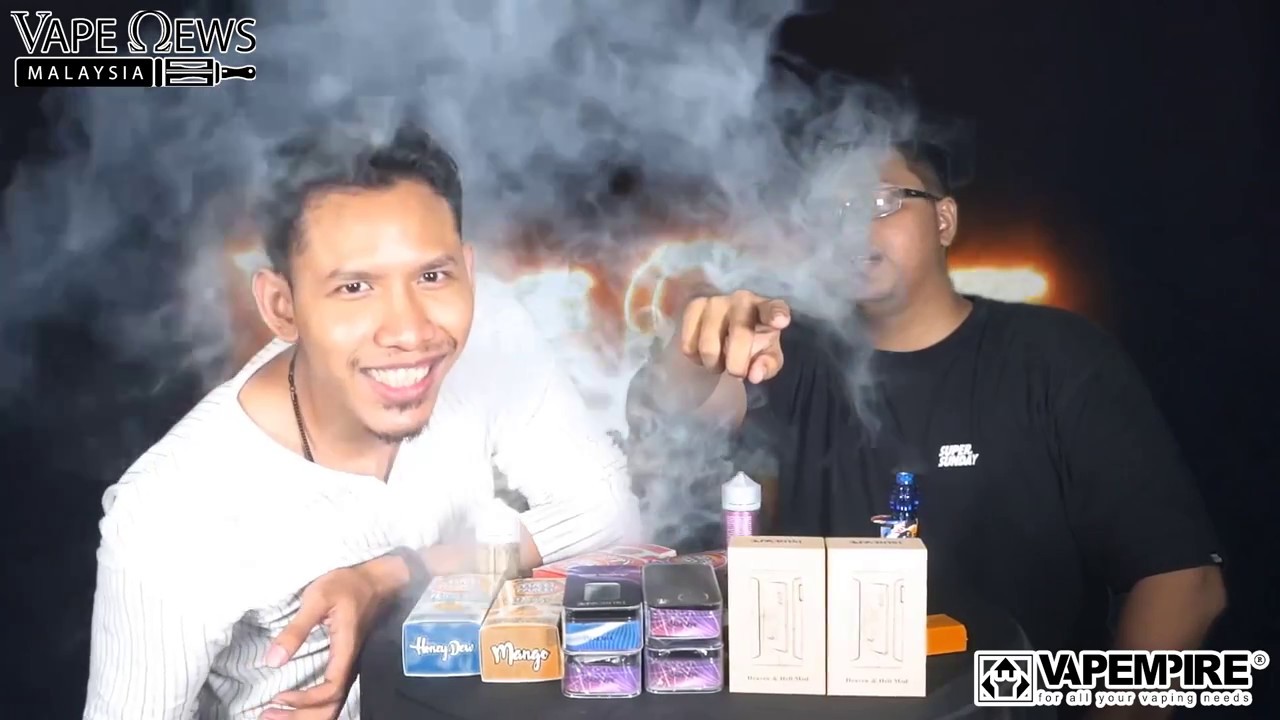 ISURE VAPE: HEAVEN AND HELL MOD + SERAPHIM TANK