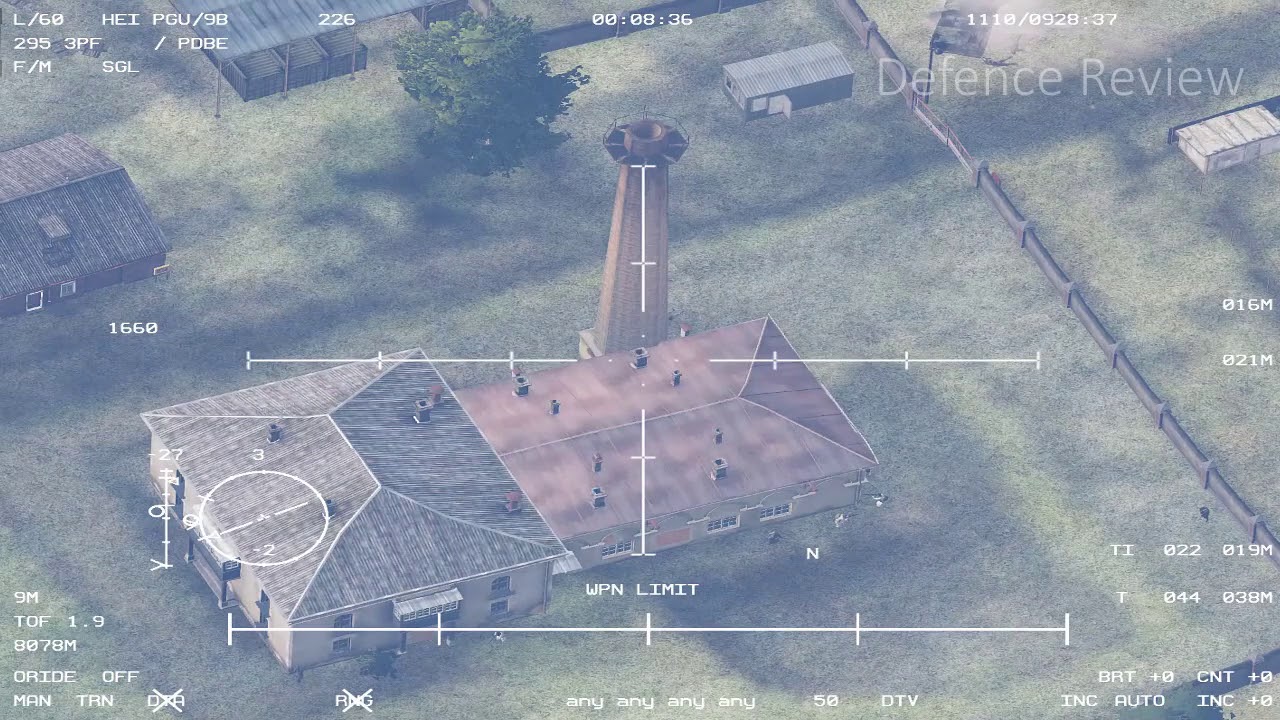 AC-130 - ARMA 3 - Enemy Artillery And Insurgents Destroyed - MilSim