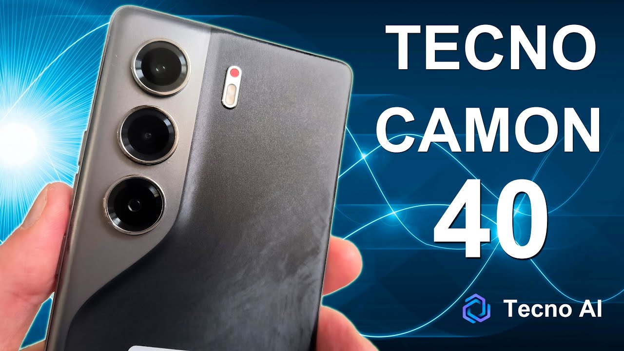 Tecno Camon 40 - Обзор. Встречайте смартфон с хорошей камерой и встроенным ИИ.