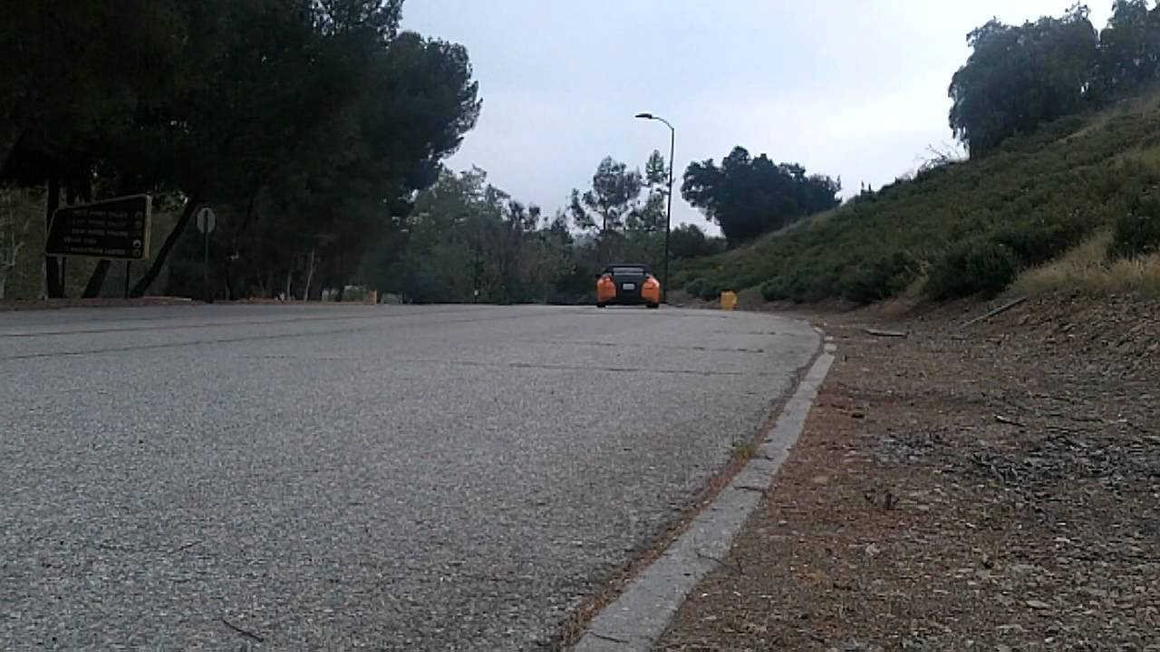 350Z wrap with orange 3M film.wmv