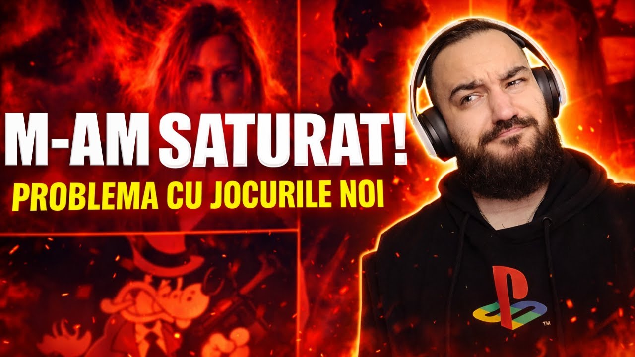 Nu mai am chef de jocuri noi. Si nu e vina mea.