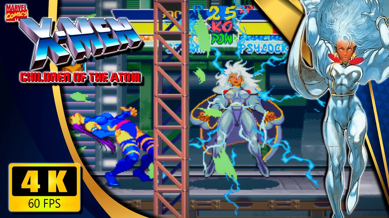 X-Men: Children of the Atom (PlayStation)【Longplay】