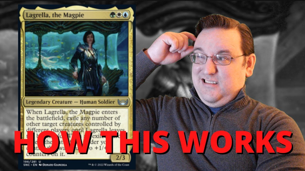 Как Лагрелла, Сорока, работает в Magic: The Gathering