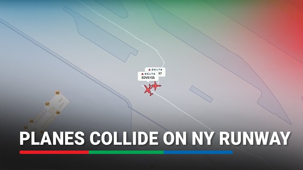 Planes collide on runway at New York's LaGuardia airport | ABS-CBN News