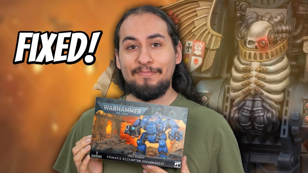 I FIXED The Primaris Redemptor Dreadnought!