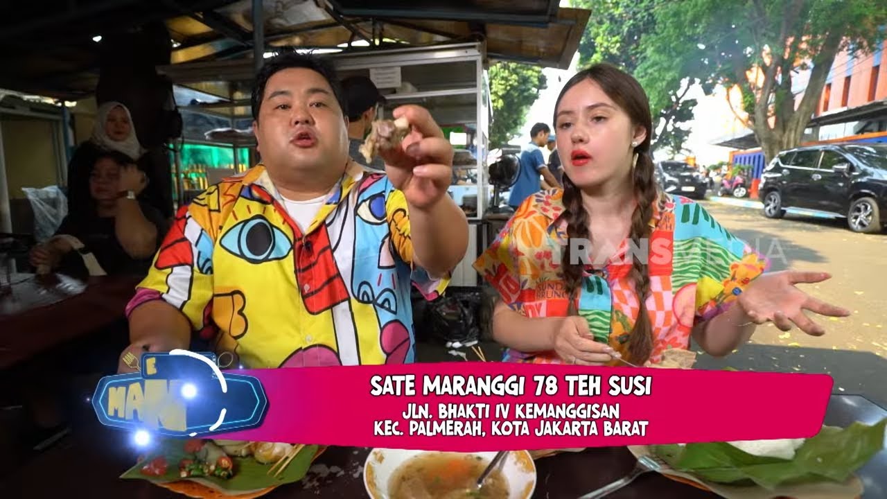 Kenta & Vika Kolesnaya Menikmati Sate Maranggi 78 Teh Susi |  ENAKNYA MANTUL (14/06/25) Part 1