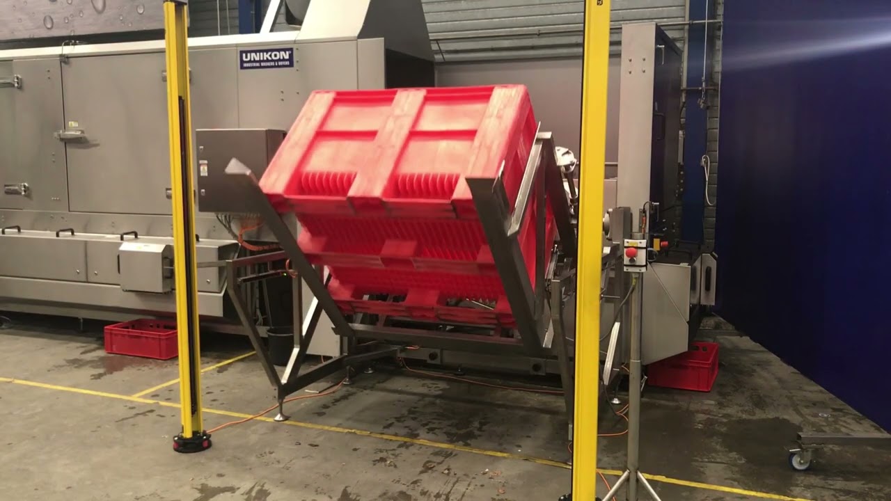 UNIKON Industrial Washers UN-1000 special (palletbox and Eurobin washer)