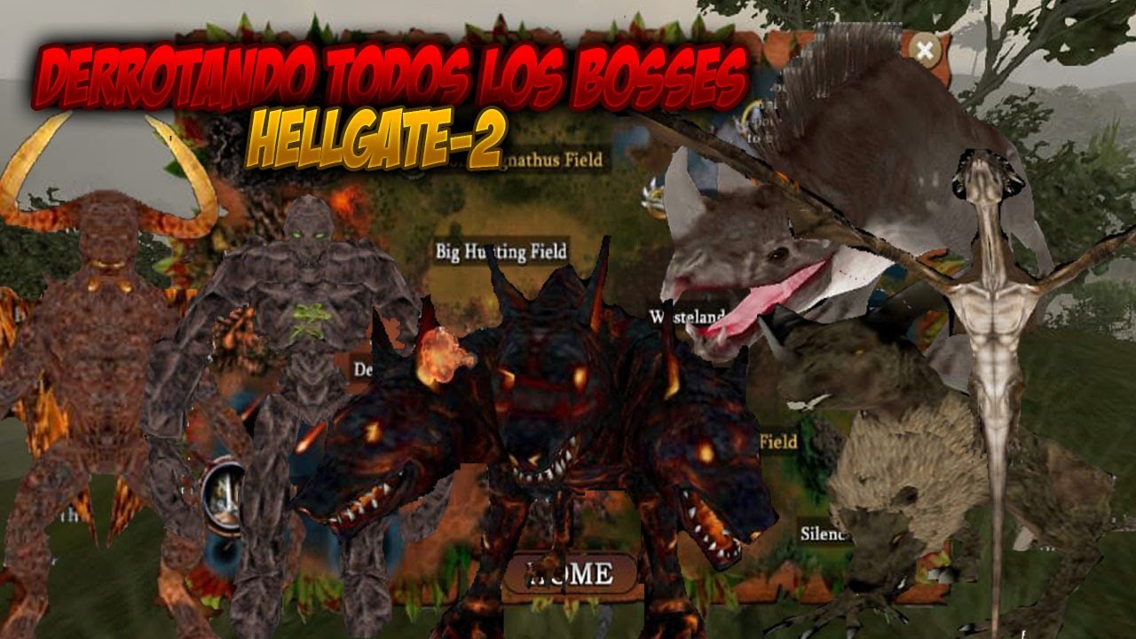 Dinos Online - Derrotando a Todos los Bosses (Hellgate - 2)