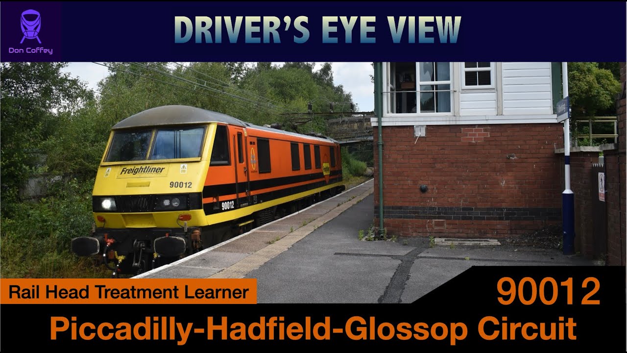 Route Learner “Lite” Class 90 on the Piccadilly-Hadfield-Glossop Circuit.