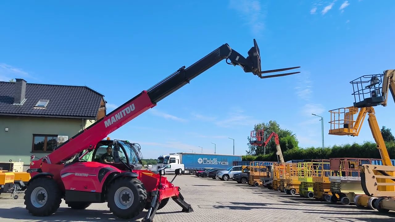 Ładowarka teleskopowa MANITOU MT 1440 EASY Rok produkcji 2021, modelowy 2022