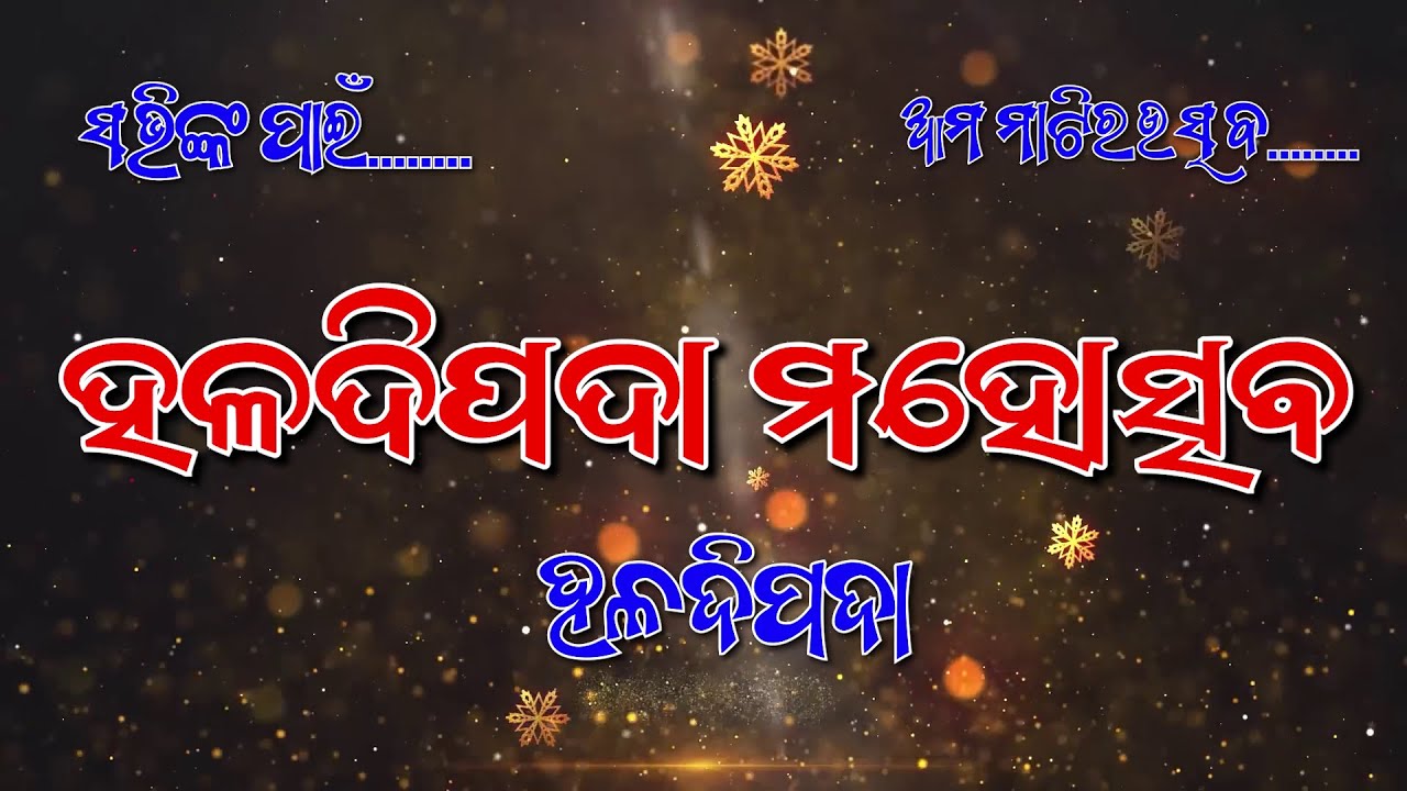 Haladipada 4th Mahotsav  2026, Haladipada, Balasore .  Day 2 part 1