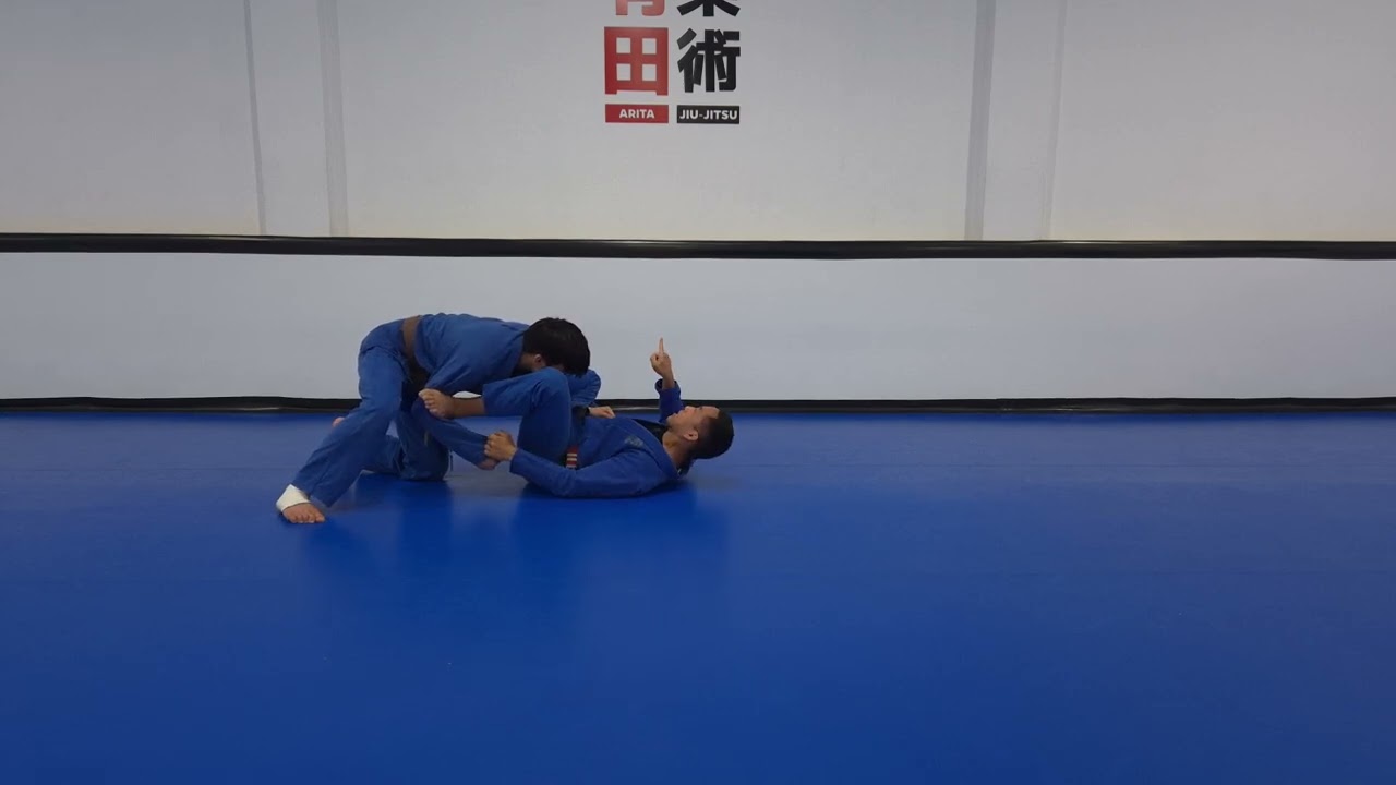 Triângulo da guarda laço e aranha bjj jiu-jitsu #jiujitsu #bjj