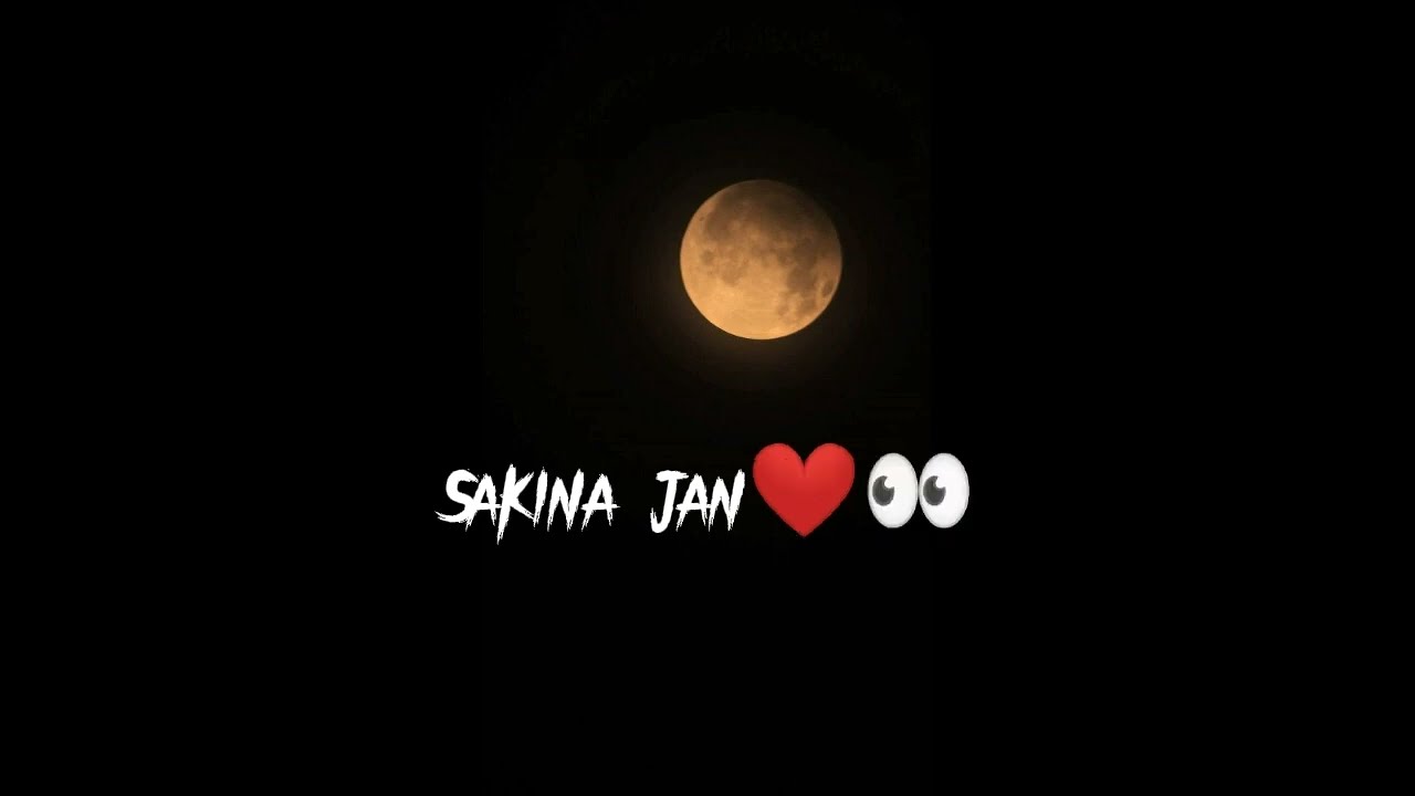 Sakina Jan  Noha 2023   Urdu Lyrics black secreen #trending #foryou by azadar e hussain as