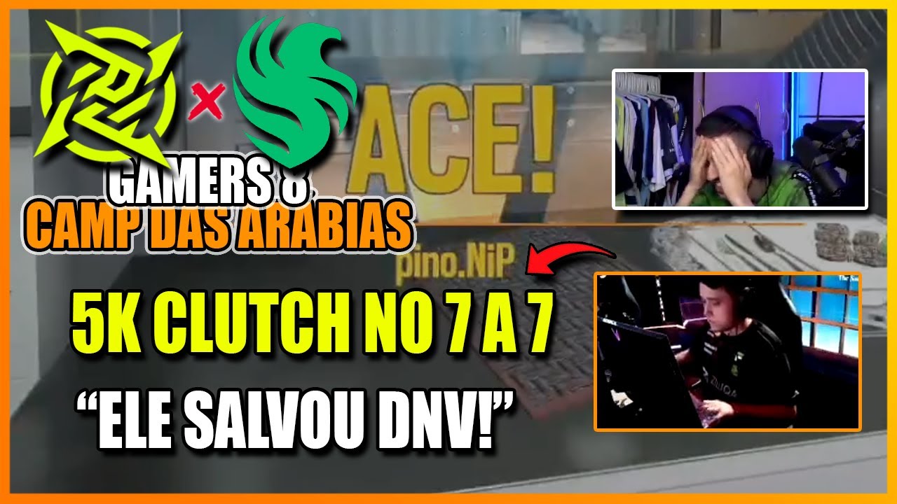 PINO FAZENDO UM 5K CLUTCH NO MATCH POINT PRA SALVAR A NIP - R6 CLIPS