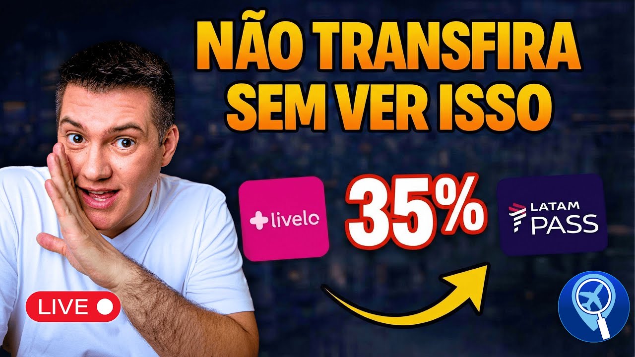 Como conseguir 35% de bônus nas transferências bonificadas para o Latam Pass?