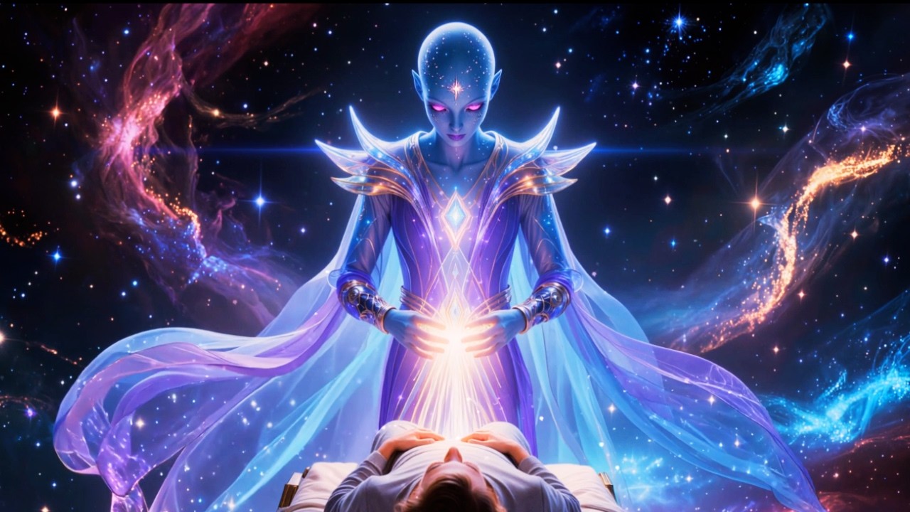 🛸💙 Арктурианская мантра 528 Гц | Световой код для глубокого исцеления человека