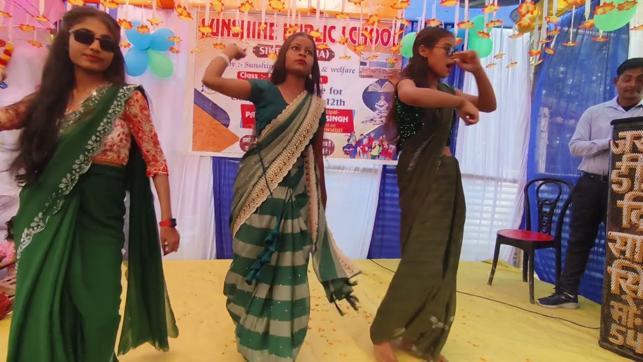 Saraswati Puja Special Program Stage Show, Student's Performance