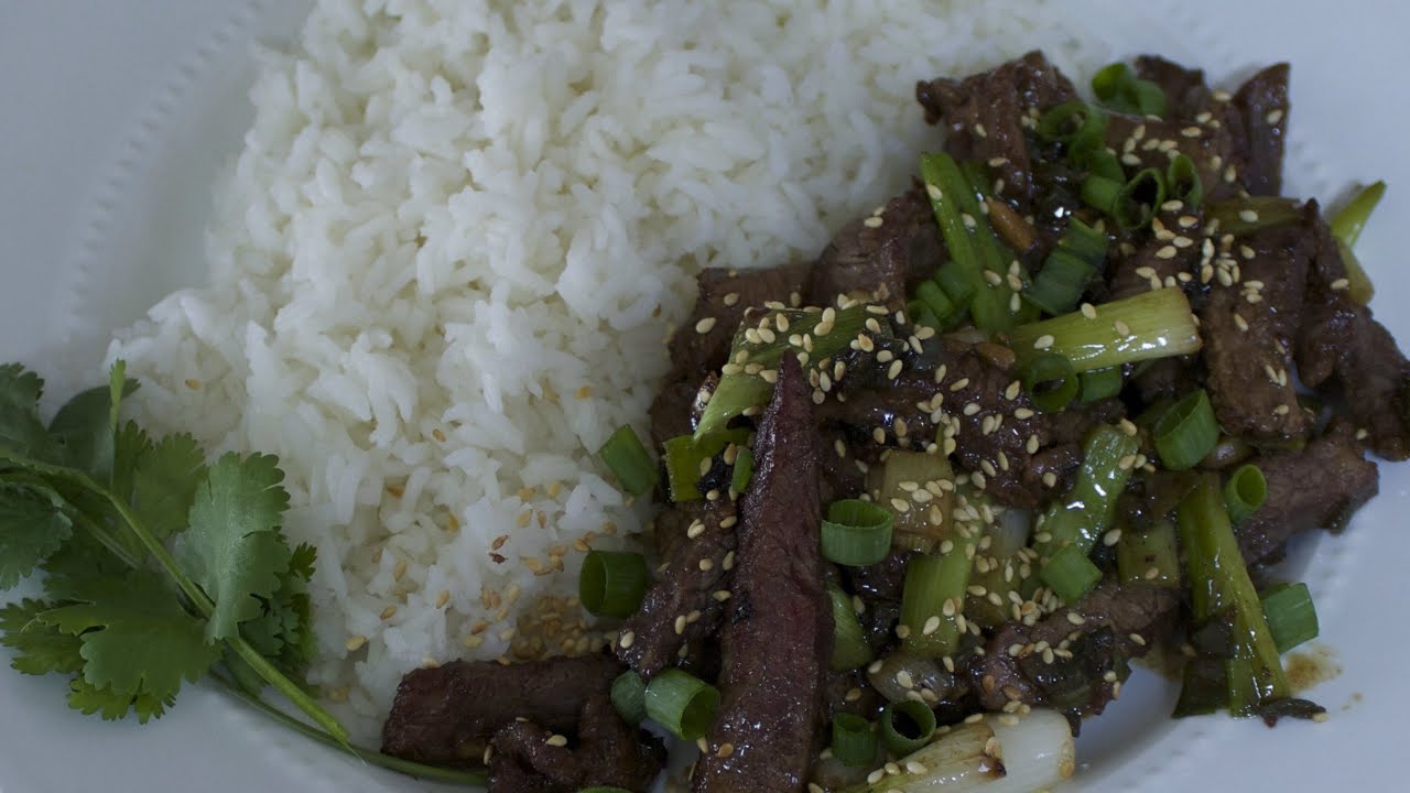 Sesame Beef with Michael's Home Cooking