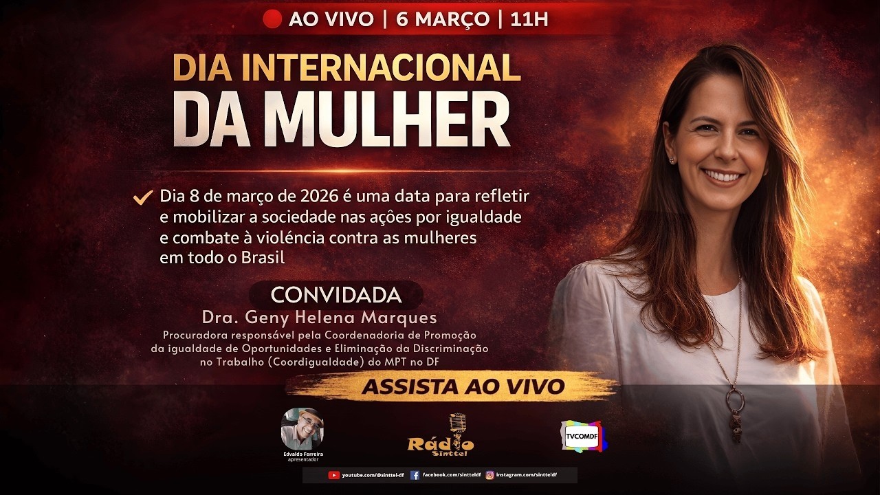 RÁDIO SINTTEL - DIA INTERNACIONAL DA MULHER
